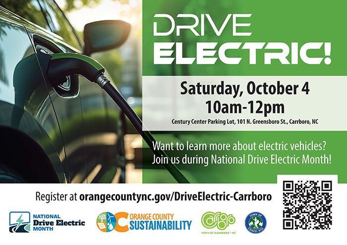 DRIVE ELECTRIC- Carrboro event 