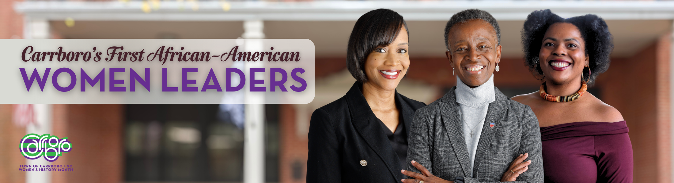 Women's History Month Banner