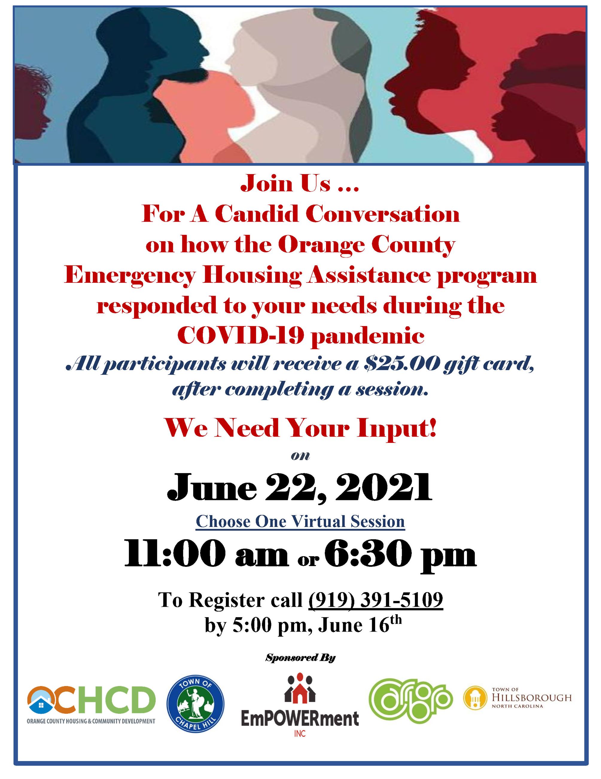 EHA Listening Sessions English