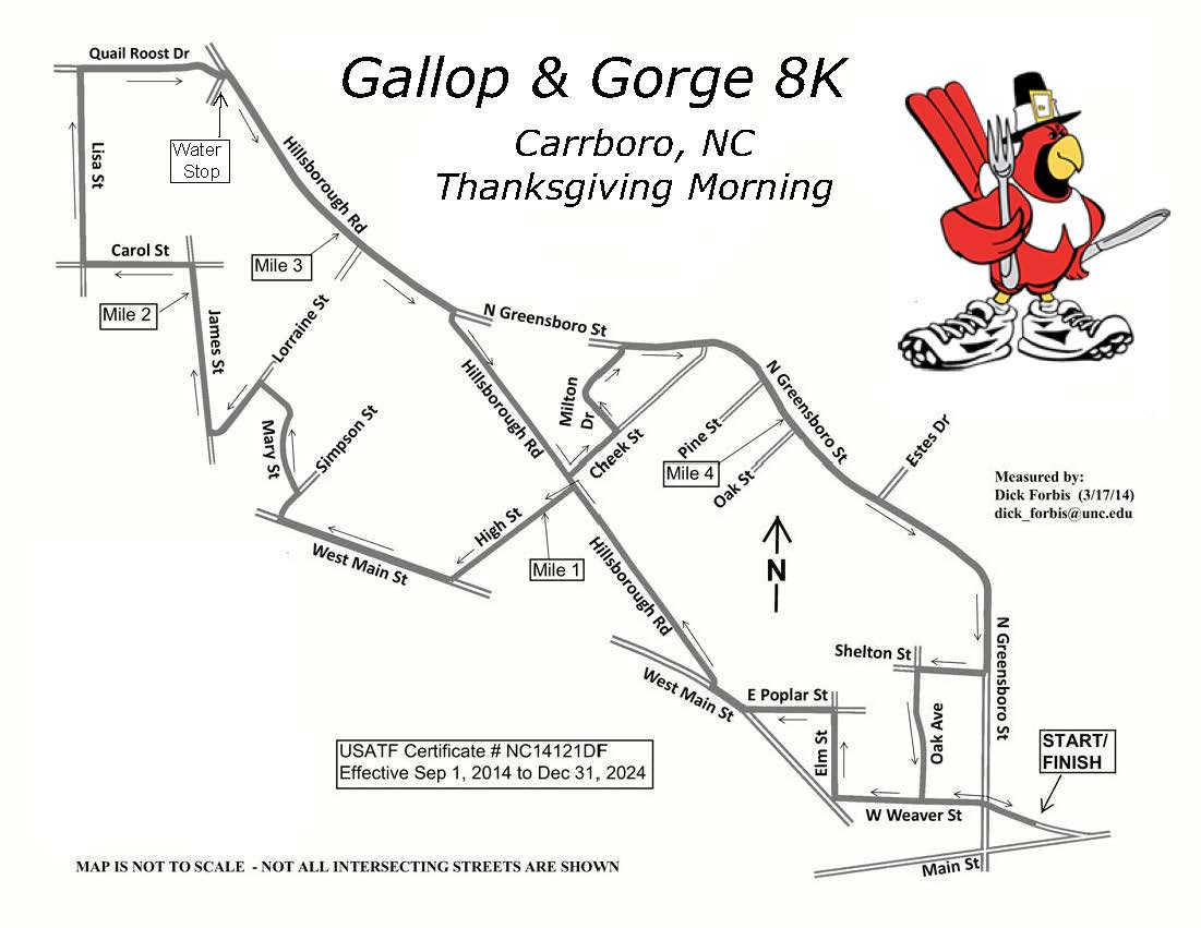 Gallop And Gorge Map