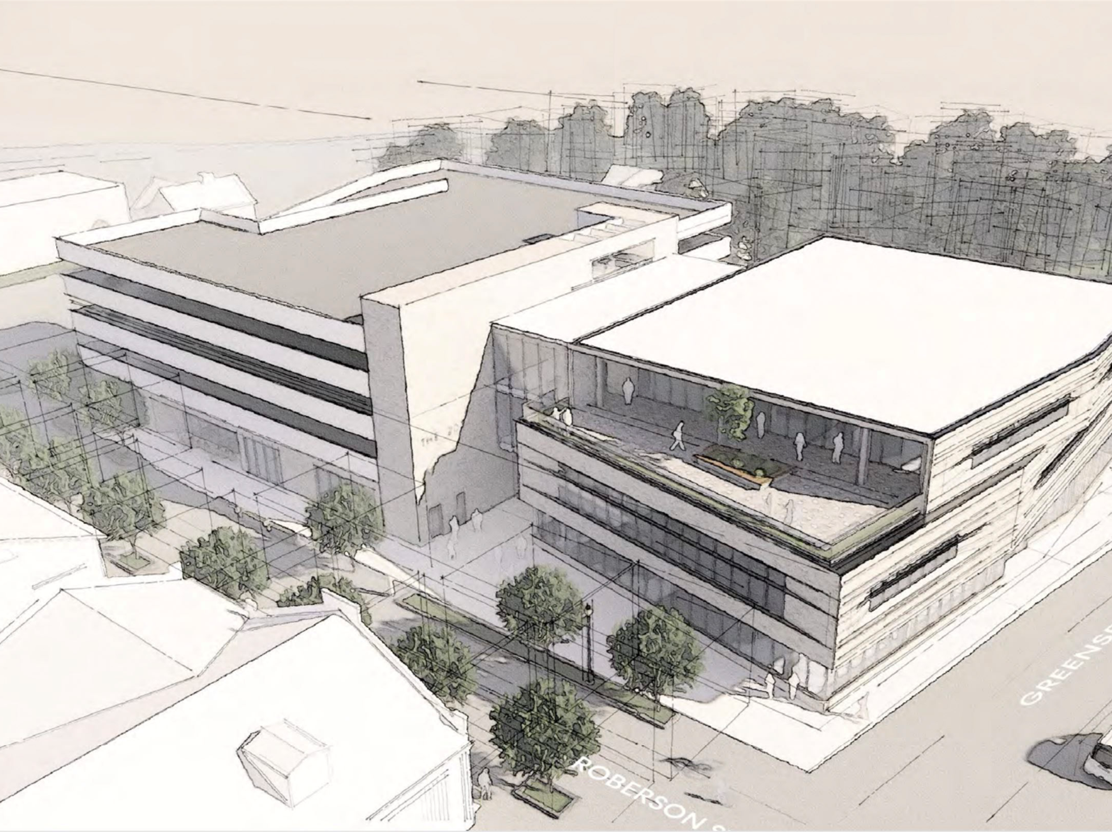 Picture of Drakeford Library Complex Plan